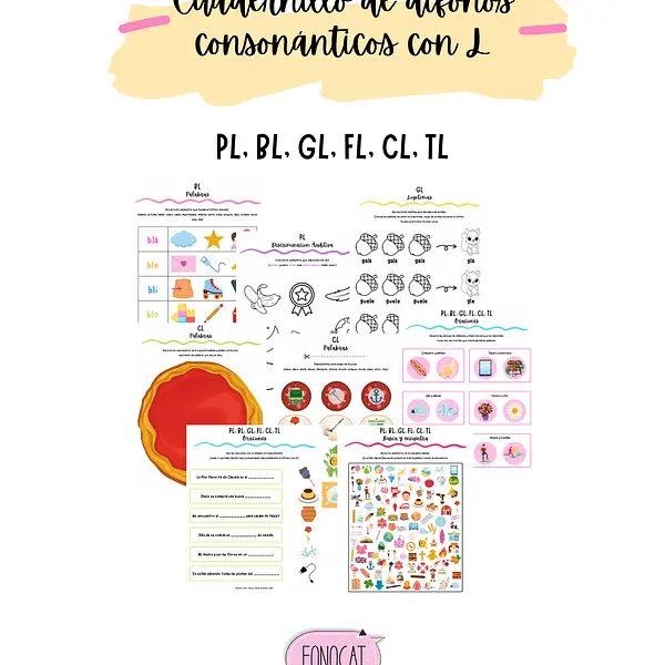 Pack Cuadernillos de Dífonos