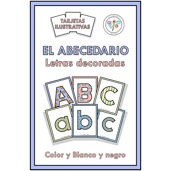 Spanish Flash Cards Alphabet ABC Pastel Tarjetas Abecedario Dígrafos Decoradas