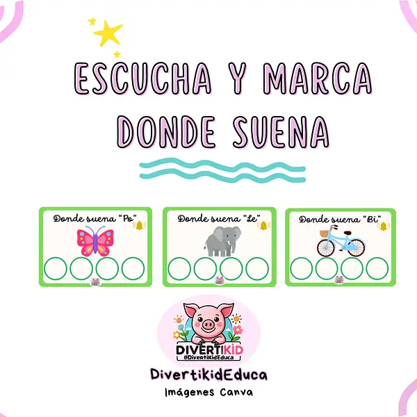 Dónde suena, Conciencia silábica