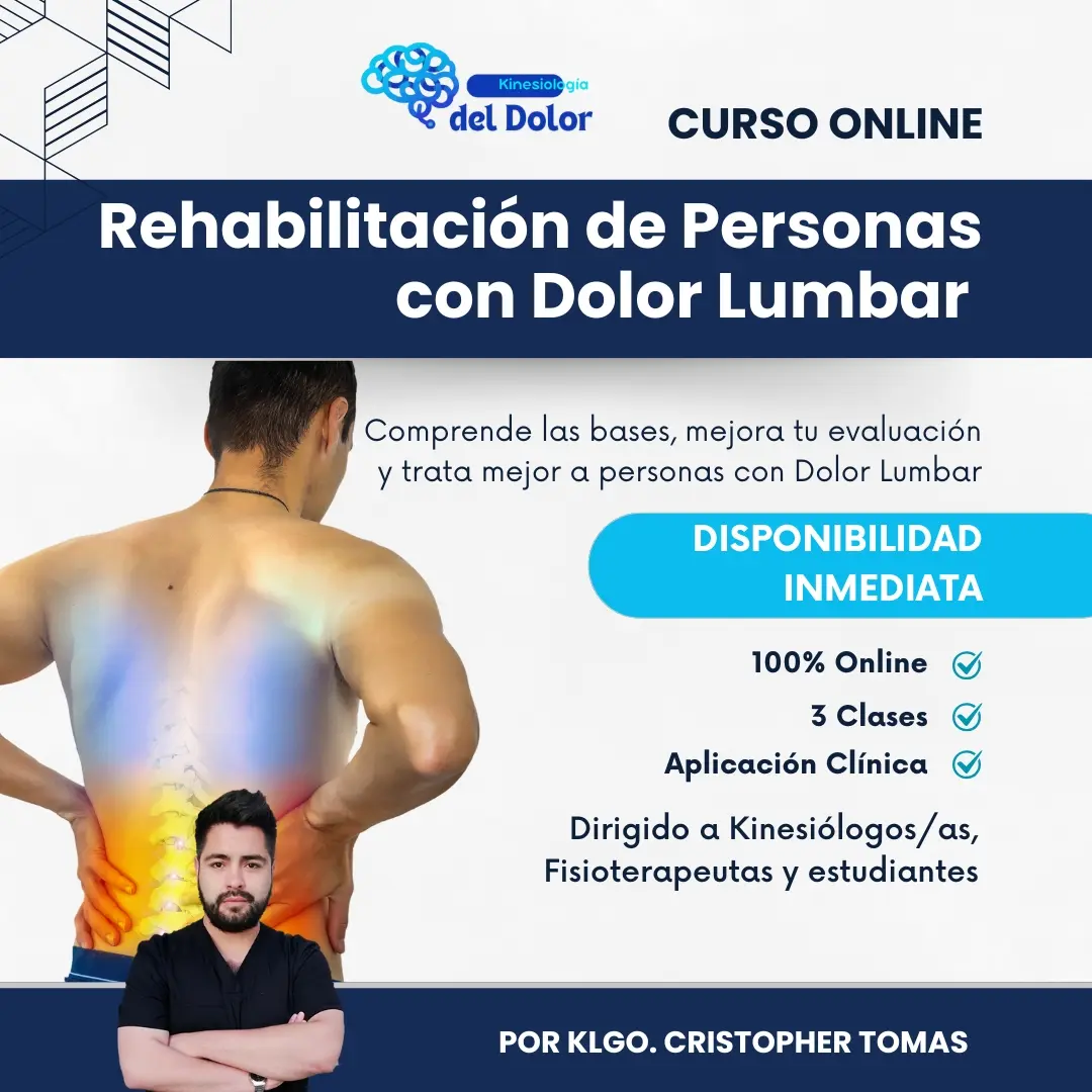 Curso Rehabilitación de Personas con Dolor Lumbar