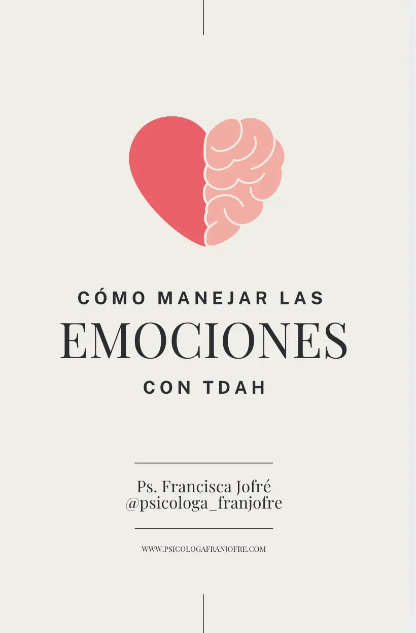 Cómo manejar las emociones con TDAH